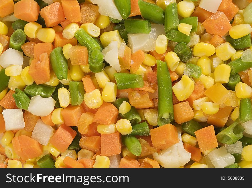 Salad from fresh vegetables , close-up. Salad from fresh vegetables , close-up