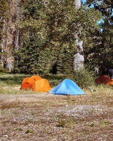 Camping Tents Royalty Free Stock Photo Camping Tents Royalty Free Stock Photo