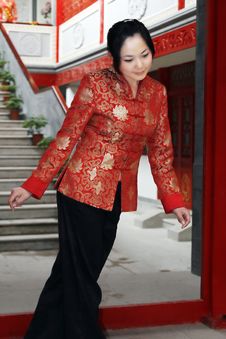 A Chinese Girl Stock Images