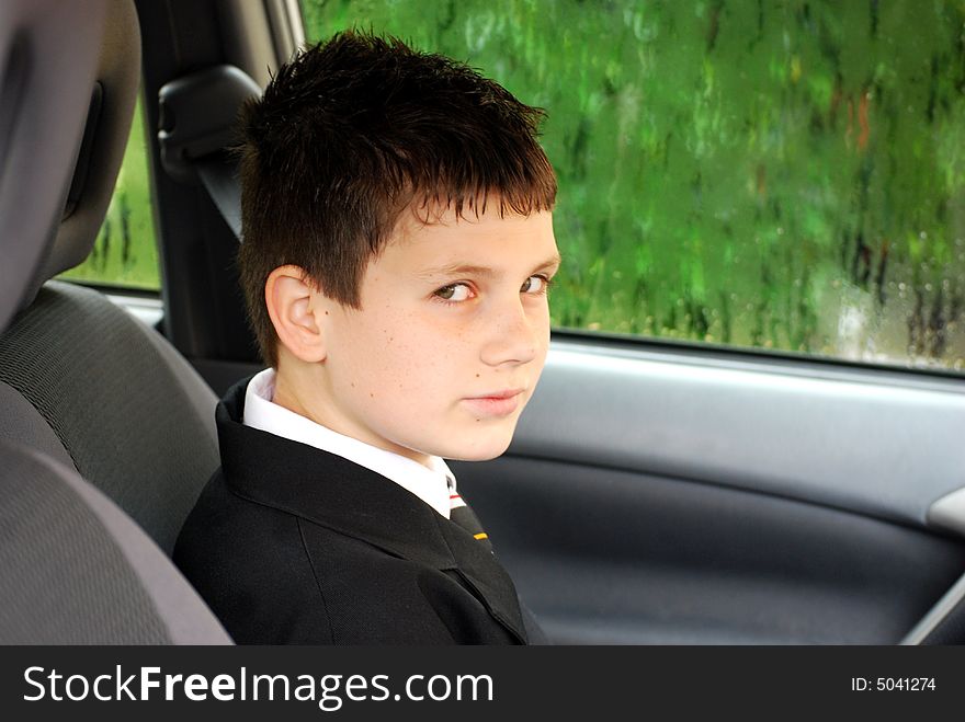 Travelling By Car To School