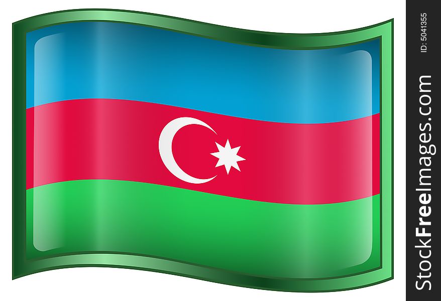 Azerbaijan Flag Icon