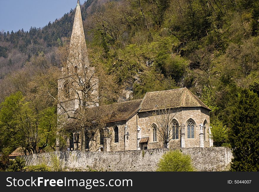 Old Church between Vevey & Chillon