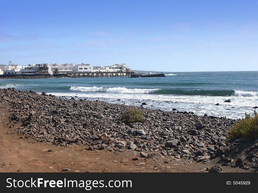 Lanzarote shore, Canary Island