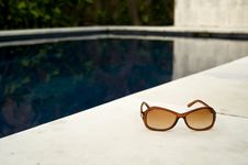 Poolside Shades Royalty Free Stock Image Poolside Shades Royalty Free Stock Image