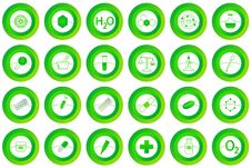 Chemistry Buttons Royalty Free Stock Photography Chemistry Buttons Royalty Free Stock Photography