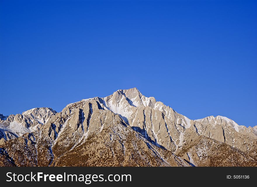 Lone pine peak california usa. Lone pine peak california usa