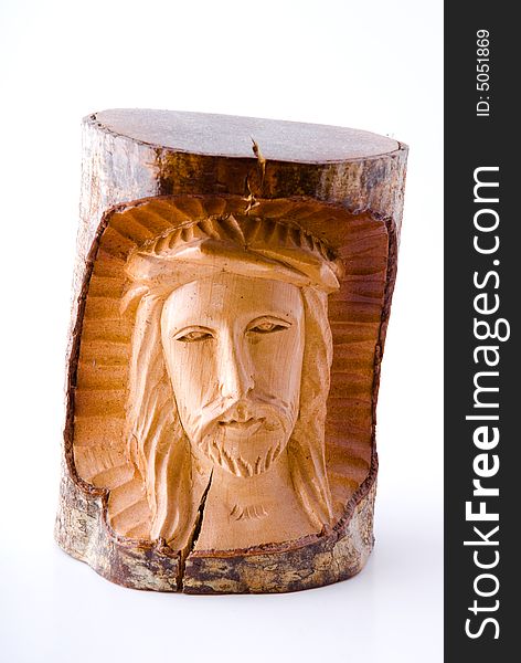 Carving Of Jesus Or God