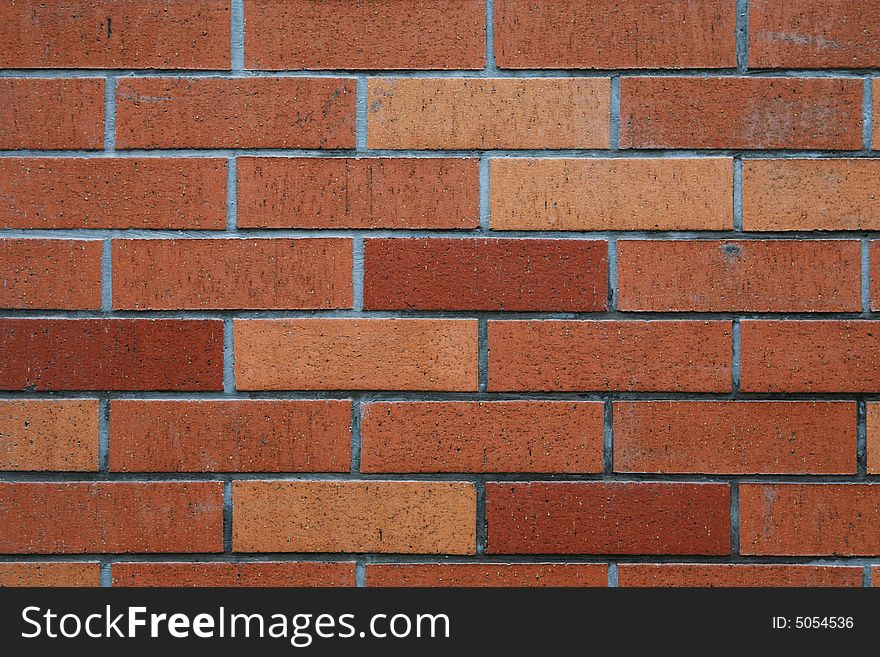 Texture of red brick wall. Texture of red brick wall