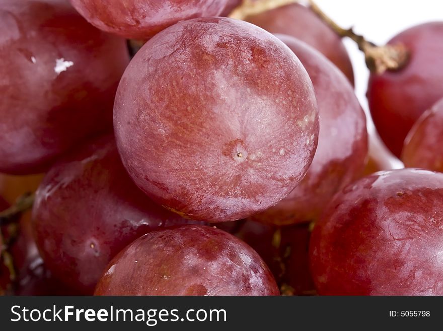 Close-up of a bunch of grapes. Close-up of a bunch of grapes