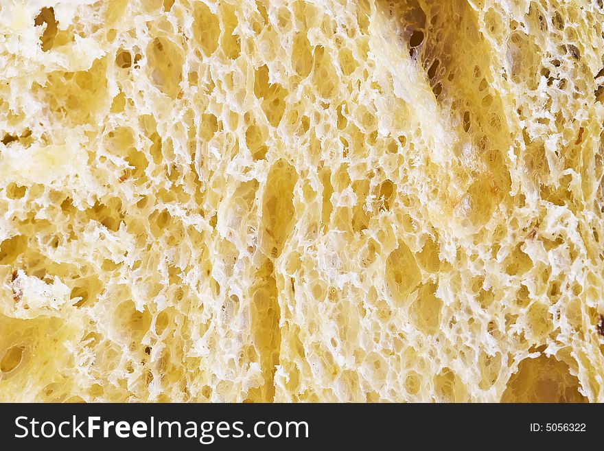 White bread, nature abstract backgraund