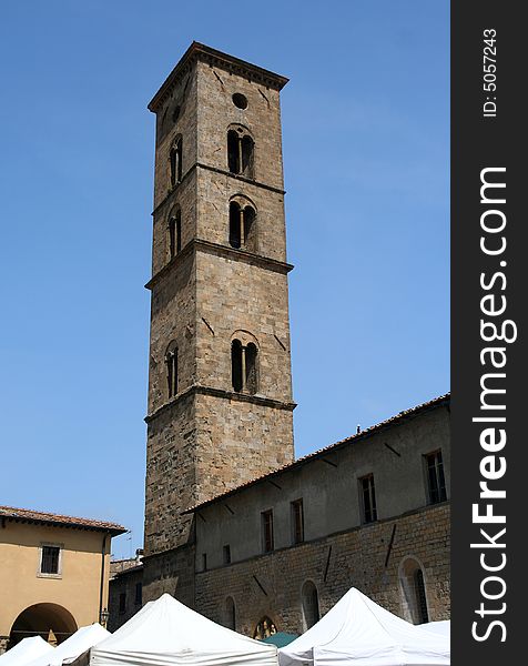 Volterra - Cathedral tower