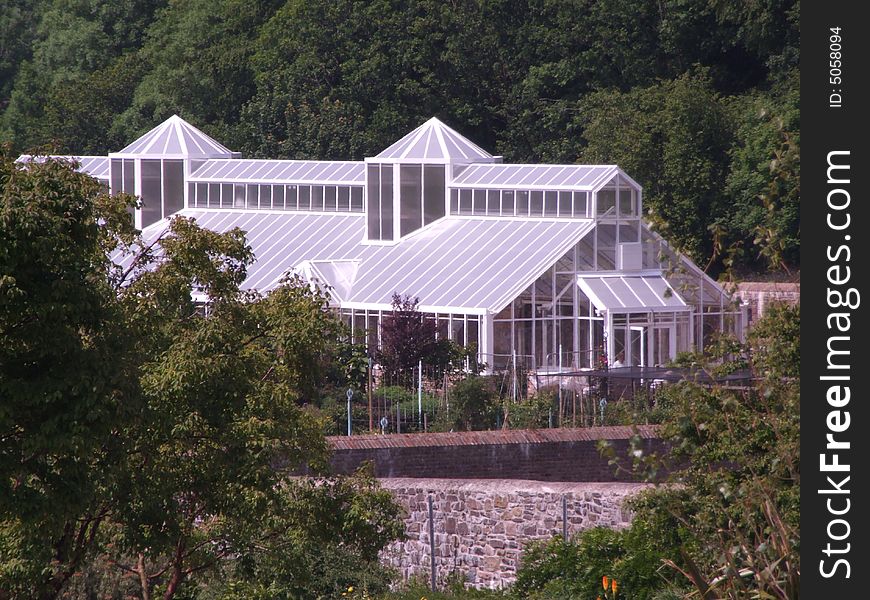 The hot house in the botanical gardens south wales 2008. The hot house in the botanical gardens south wales 2008