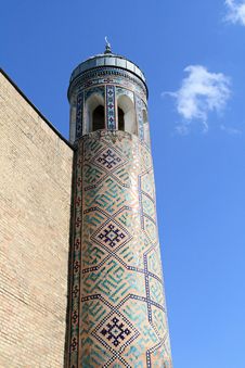 The Minaret In Tashkent Stock Photo The Minaret In Tashkent Stock Photo