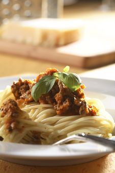 Spaghetti Bolognese Stock Photo Spaghetti Bolognese Stock Photo