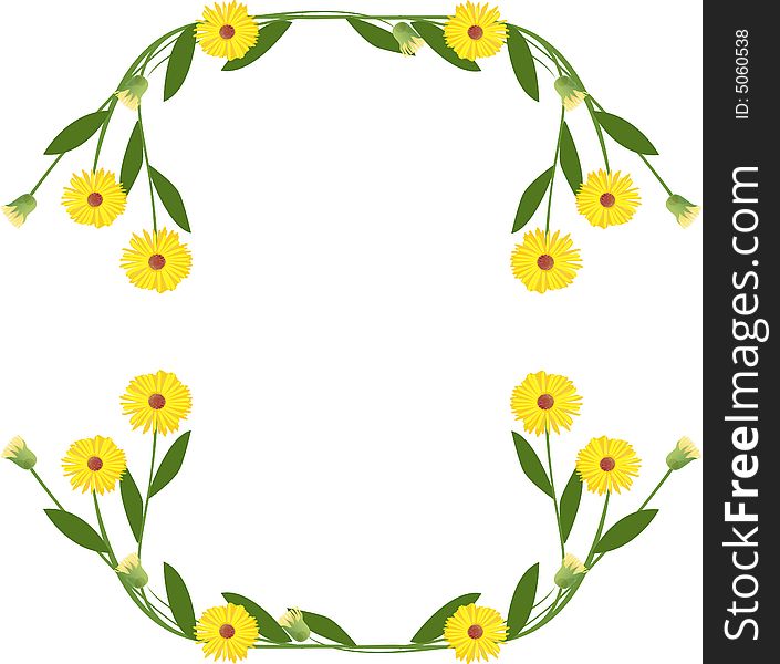 Flower frame