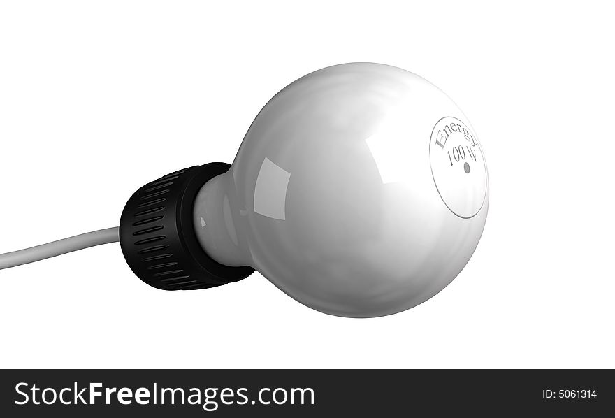 Bulb isolated on white background
