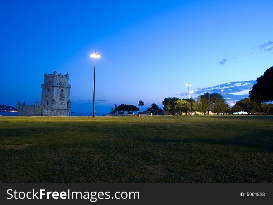 Torre de Belem is one of the most important monument of the city of lisbon, situated near the tagus river. Torre de Belem is one of the most important monument of the city of lisbon, situated near the tagus river