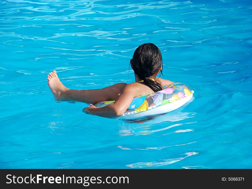 Girl Swimming