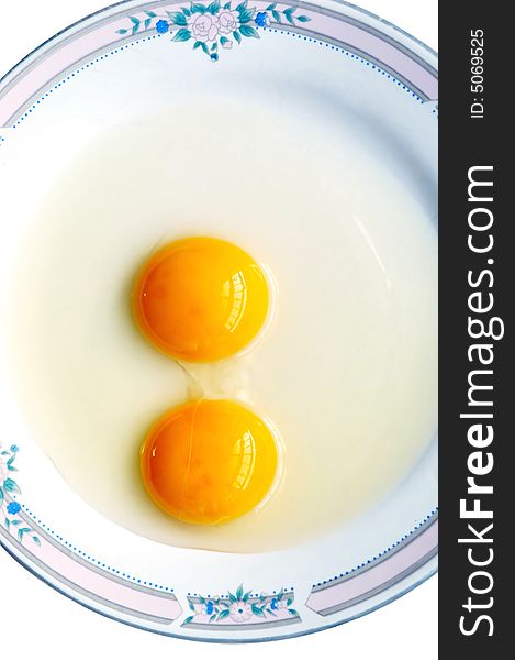 Double-yolk egg