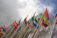 Flags Of The World Royalty Free Stock Image