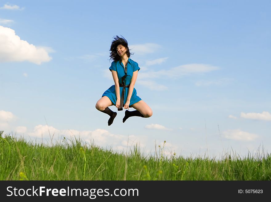 Happy Young Woman