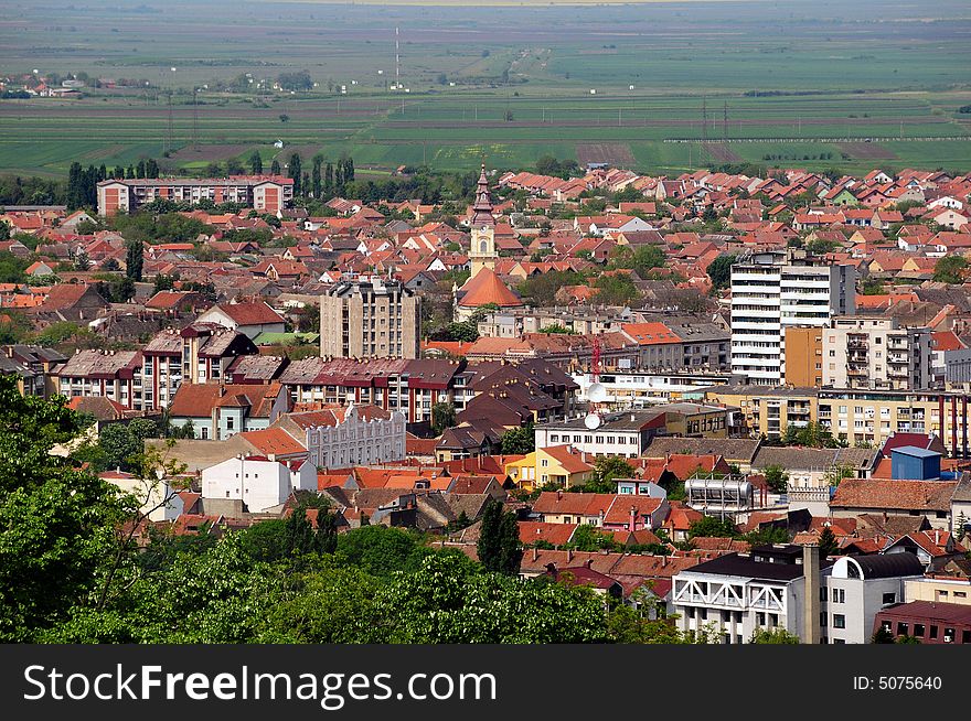 City in Serbia - General City View