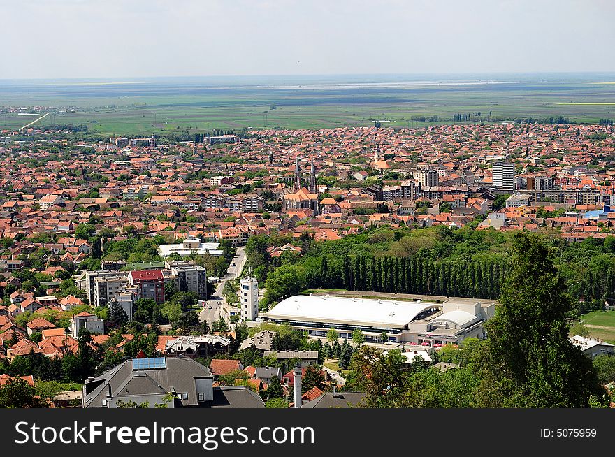 City in Serbia - General City View