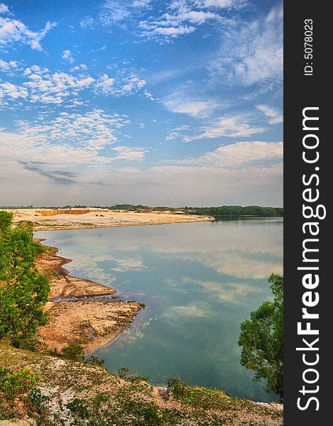 Abandon tin mining pool