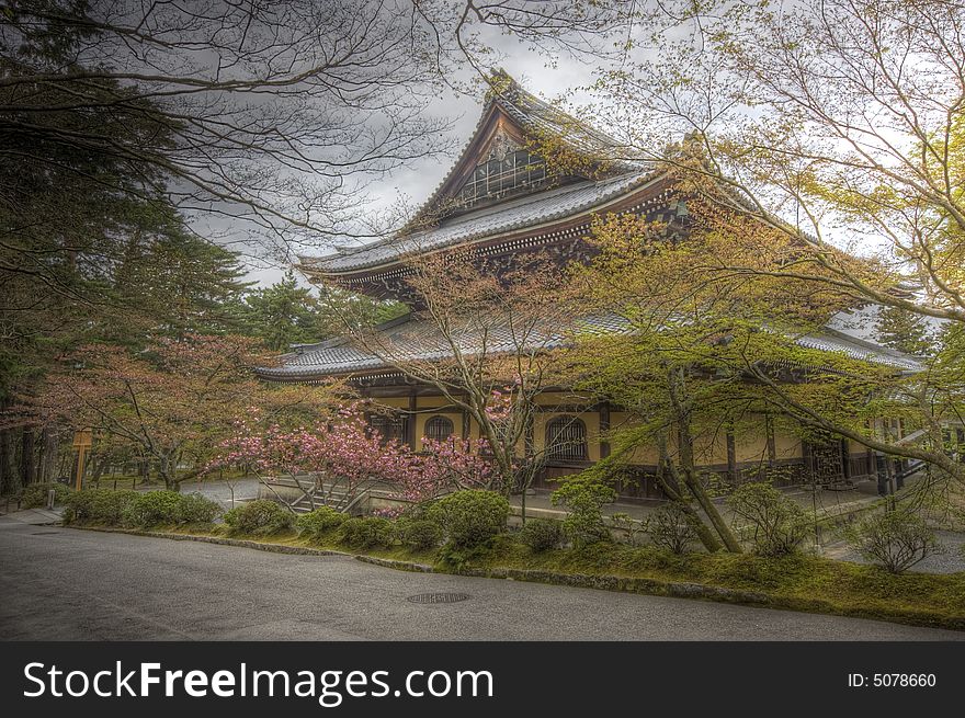 Shinto Shrine In Kyoto