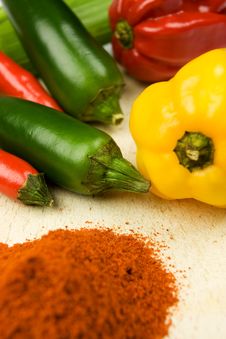 Sweet Pepper, Paprika Stock Image Sweet Pepper, Paprika Stock Image
