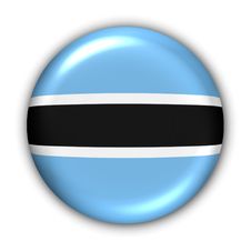 Botswana Flag Royalty Free Stock Images Botswana Flag Royalty Free Stock Images