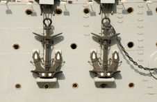 Anchors Of Aurora Stock Images