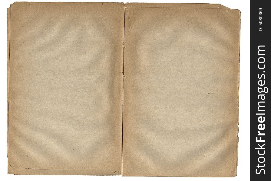 old book blank page