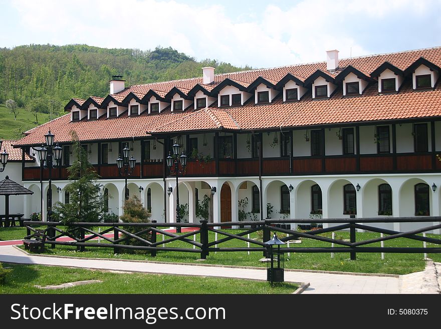 Orthodox monastery, Republic of Serbia