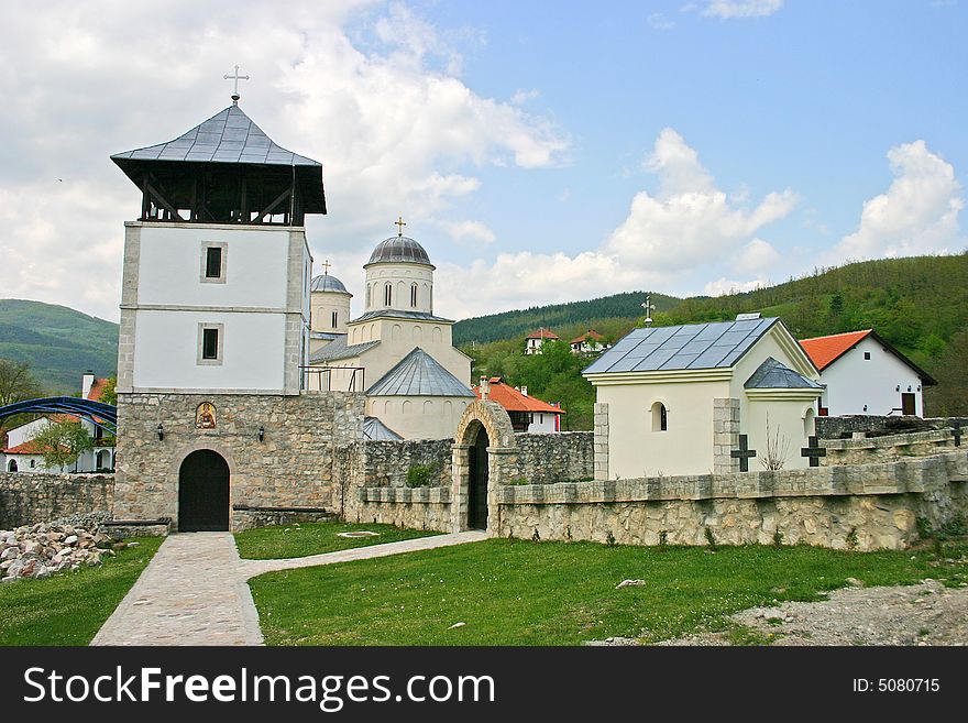 Orthodox monastery, Republic of Serbia