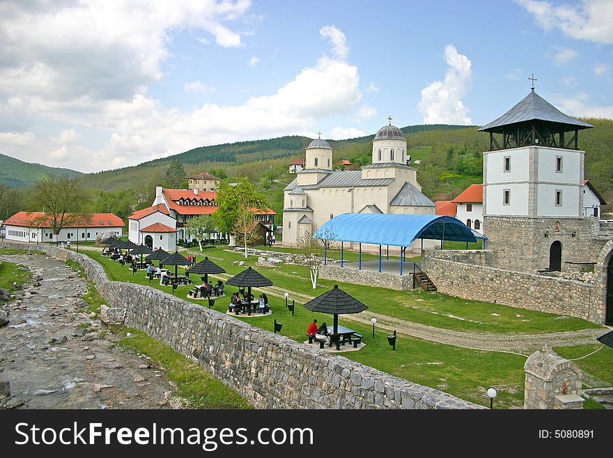 Orthodox monastery, Republic of Serbia