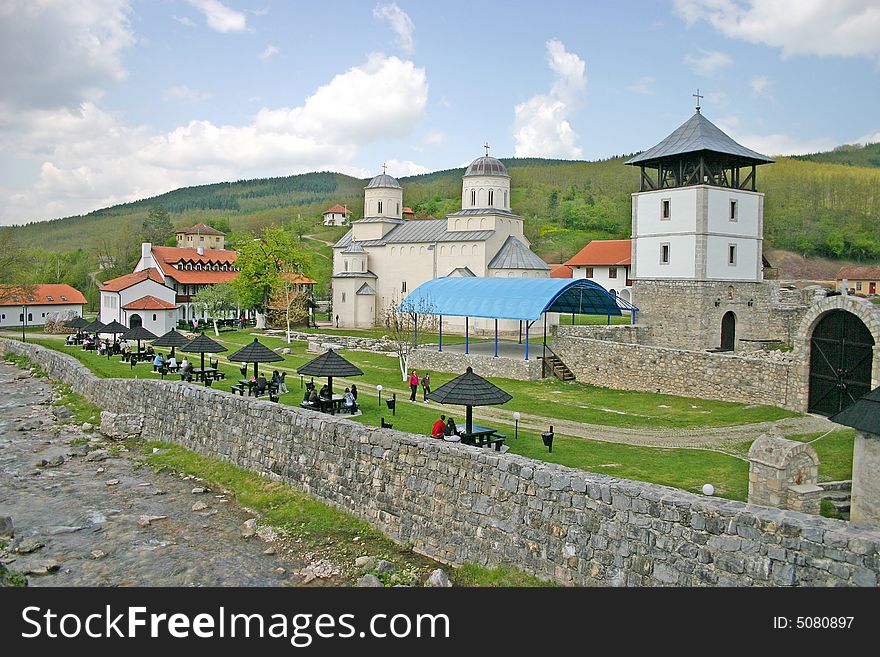 Orthodox monastery, Republic of Serbia