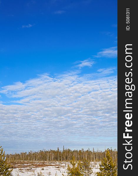 Karelian landscape.