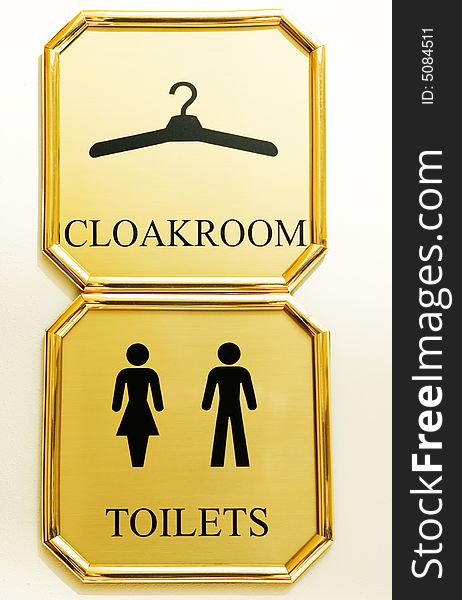 Pointer Of A Cloakroom
