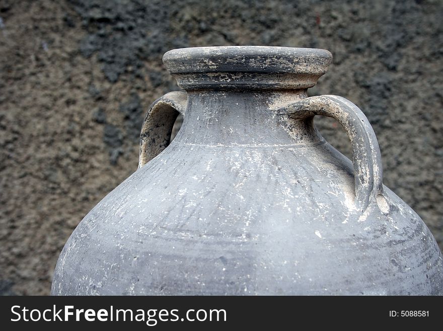 Grey amphora