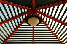 Roof Of Summerhouse Royalty Free Stock Images Roof Of Summerhouse Royalty Free Stock Images