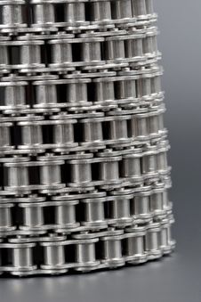 Metal Link Chain Royalty Free Stock Images