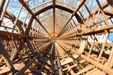 Steel Reinforcement Rods Royalty Free Stock Photography