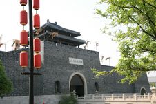 Traditional Chinese Gate Tower Stock Images Traditional Chinese Gate Tower Stock Images