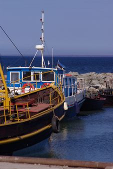 Colorful Boats Royalty Free Stock Photography Colorful Boats Royalty Free Stock Photography