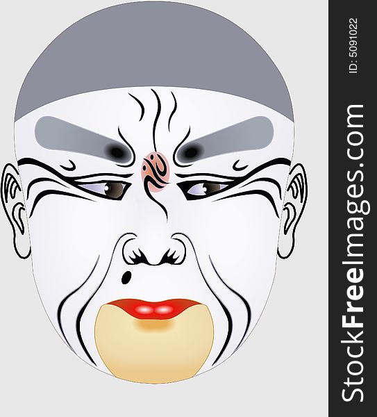 Chinese Opera Face