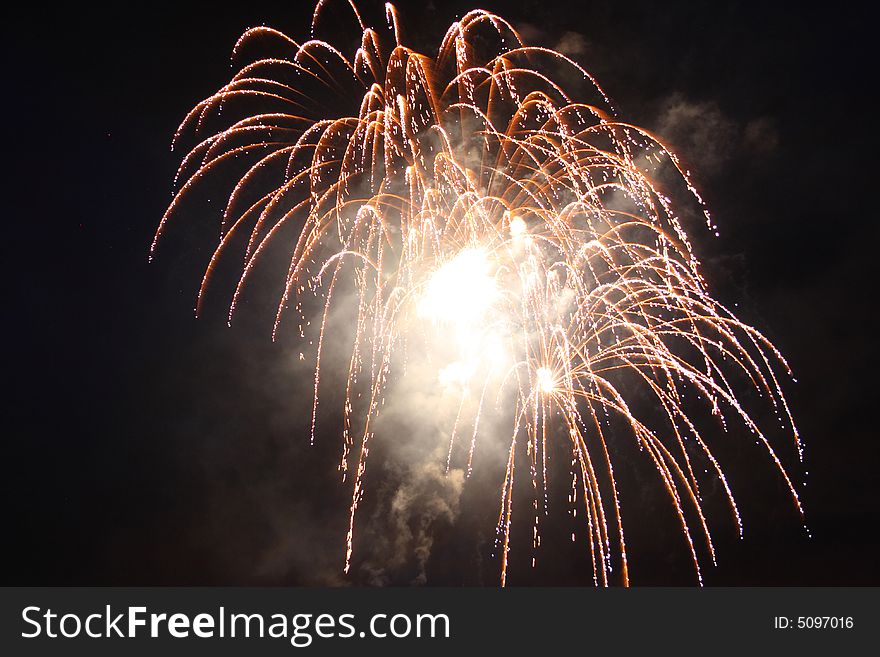 Spectacular Fireworks Display