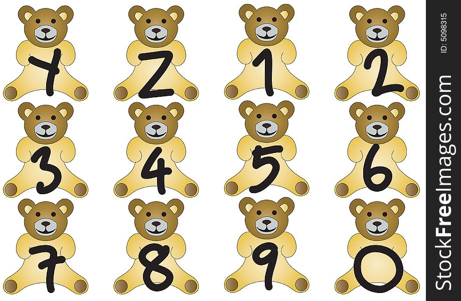 Alphabet By The Bears