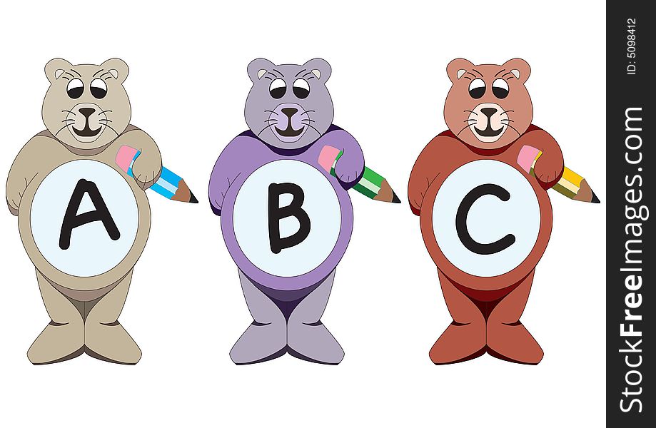 Alphabet By The Bears