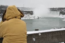 Niagara Falls - Tourist Royalty Free Stock Photos Niagara Falls - Tourist Royalty Free Stock Photos
